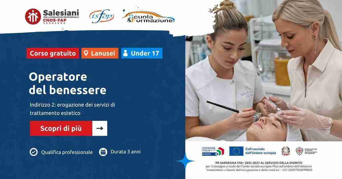 Operatore del benessere che assiste una cliente durante un trattamento estetico.